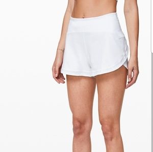 Lululemon white shorts